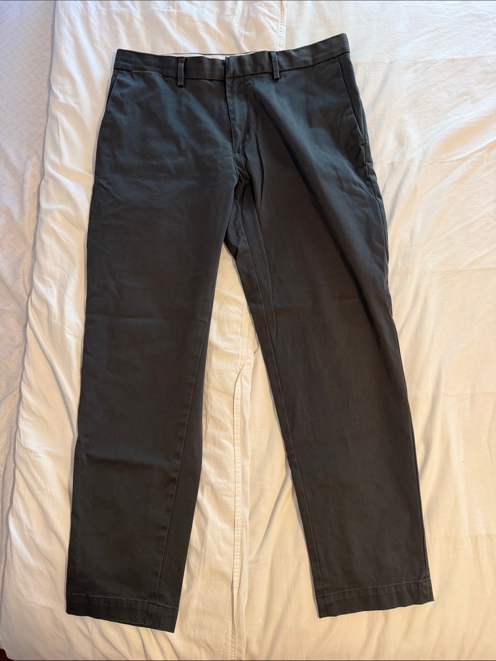 Banana Republic Dark Grey Mason Chino Pants